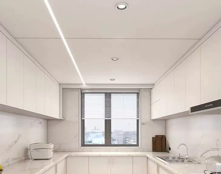 廚房陽(yáng)臺(tái)衛(wèi)生間客廳辦公室鋁天花集成吊頂